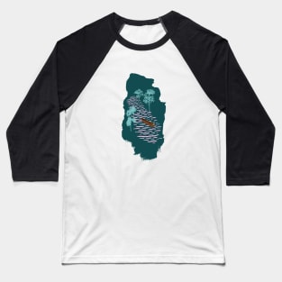 Amazon River Baseball T-Shirt